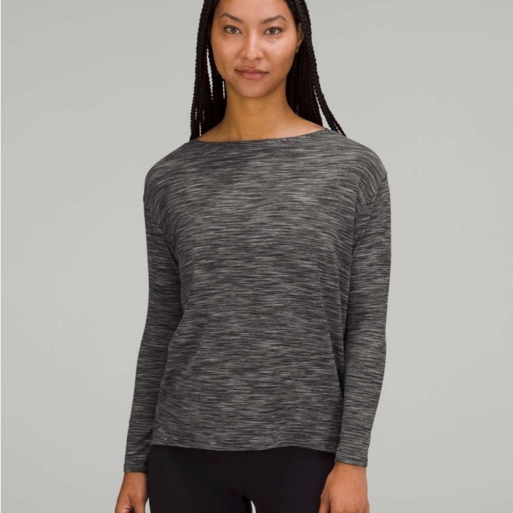 Lululemon Back in Action Long Sleeve Shirt Nulu